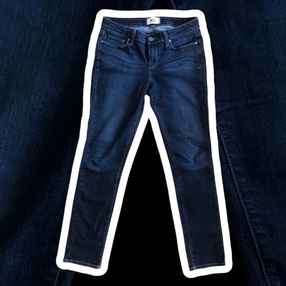 Paige Blue Skinny Jeans, 29